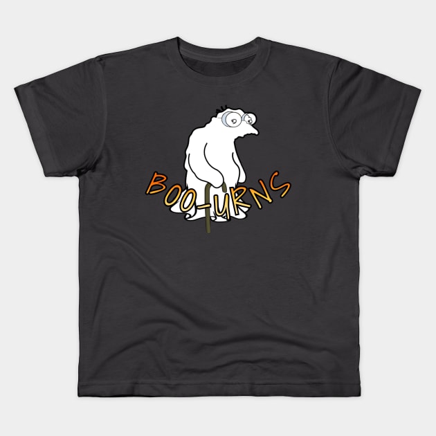 Boo-urns Kids T-Shirt by ILLannoyed 